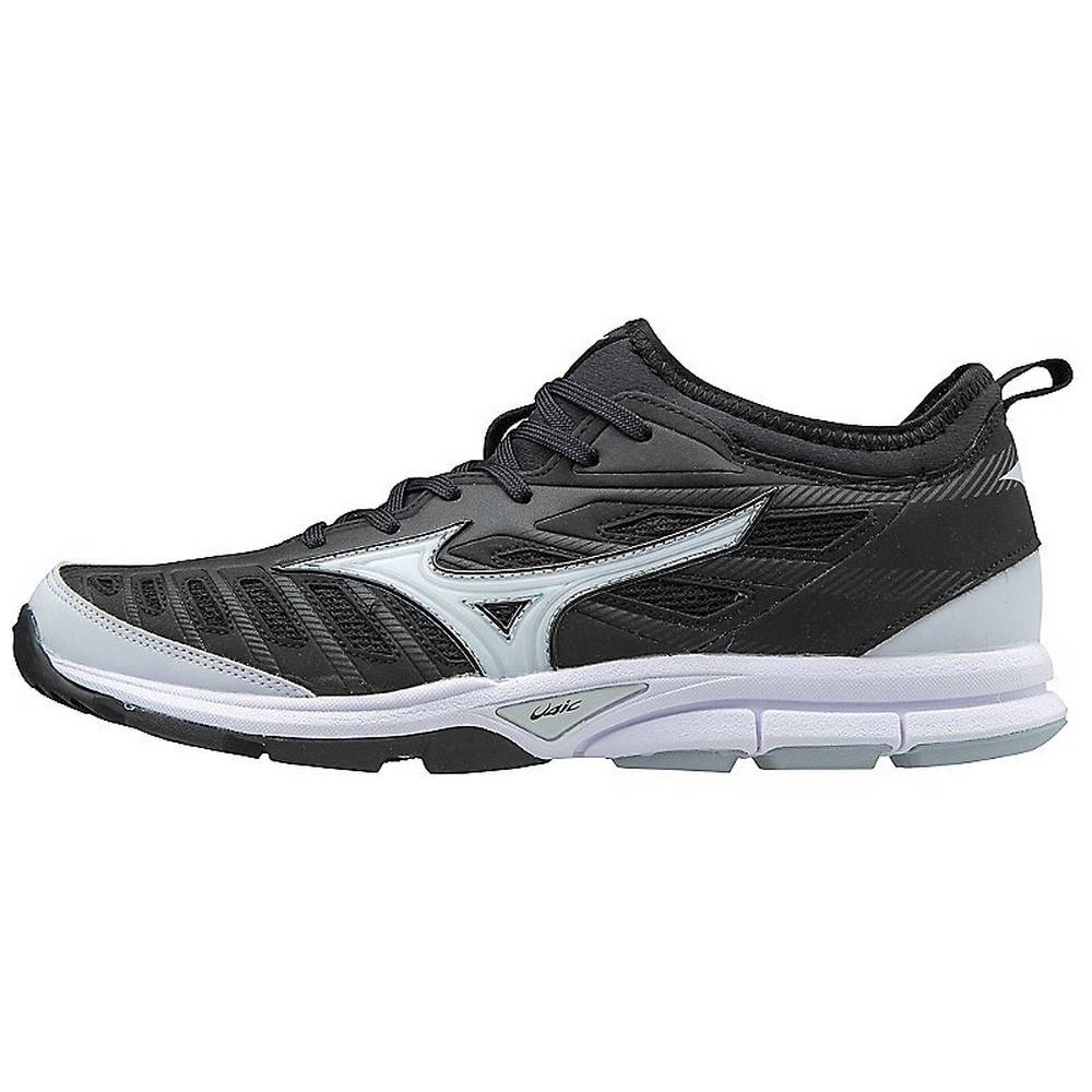 Zapatillas Beisbol Mizuno Player’s Trainer 2 Turf Hombre Negras/Blancas Comprar DYBU-15042